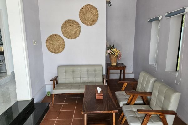 Chill out area of our luxury villa in kampot - Damnak Borey Resort